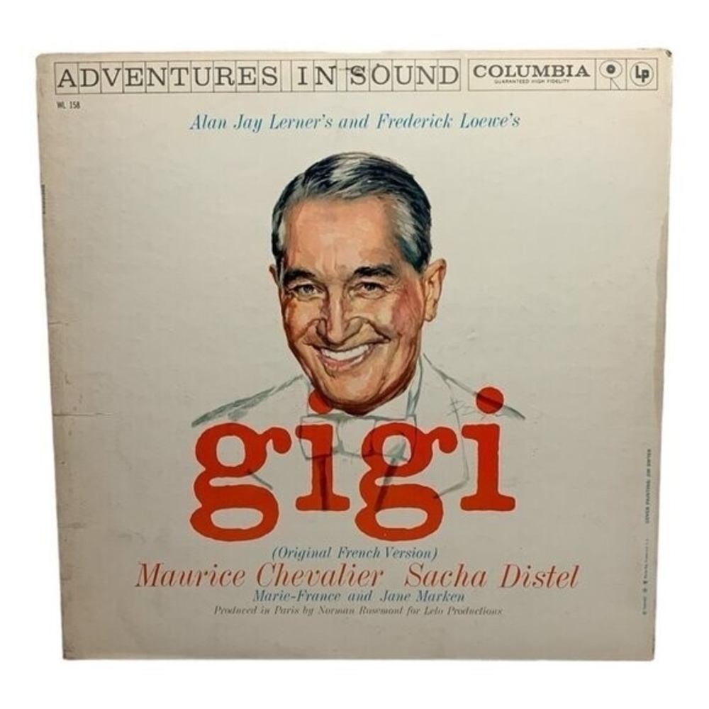 LP Lerner & Loewe - Gigi Original French Version Vinyl Record